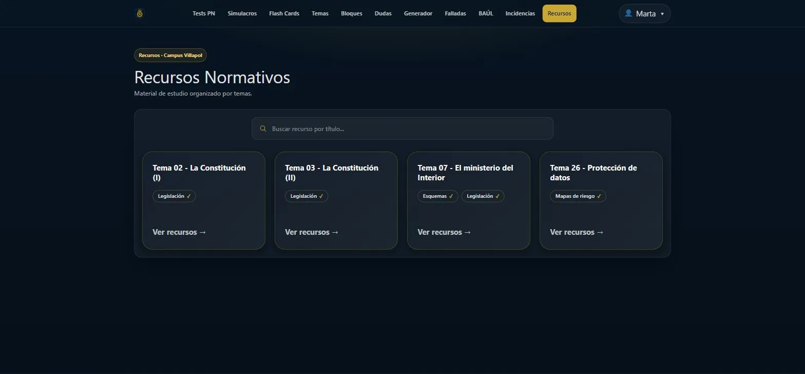 Recursos normativos